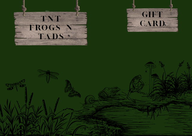 Tnt Frogs N Tads Gift Card