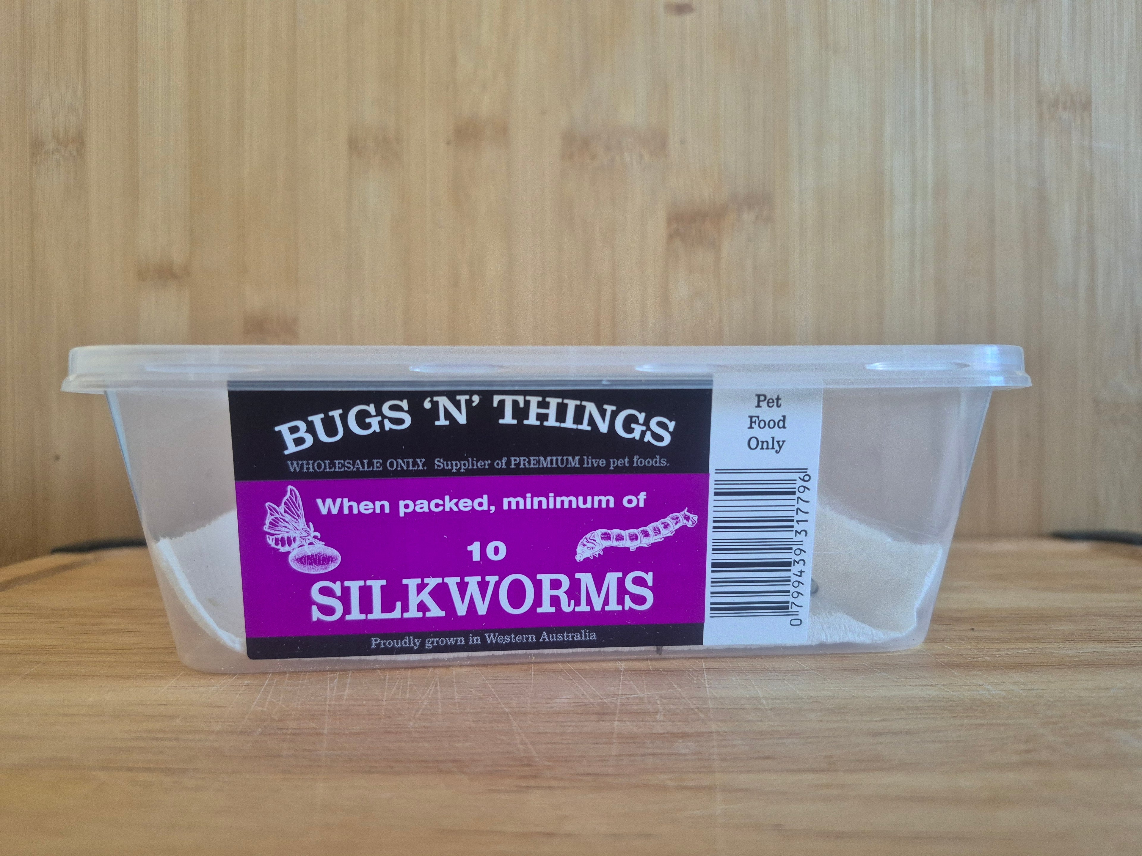 Silkworms Tub 10 pack